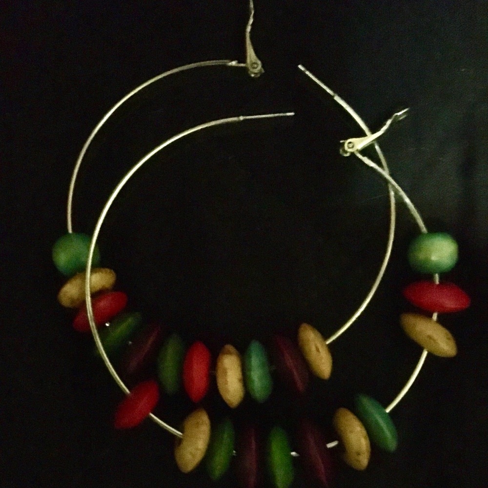 Colorful Hoop Earrings